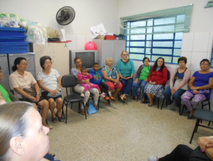 Ação sobre câncer de mama e detecção precoce da doença na USF Jardim Flamingo - 27/10/2017