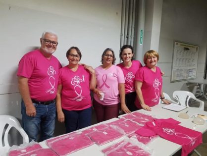 30/10/2018 - Ação do Outubro Rosa na Indústria Nestlé em Marília/SP