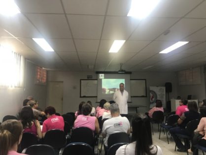07/10/2019 - Palestra com Dr. Léo Pastori para funcionários da Santa Casa de Marília